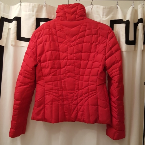 SOLD-POSTCARD Genuine Red Down Ski Jacket - Size 4 - Picture 5 of 8